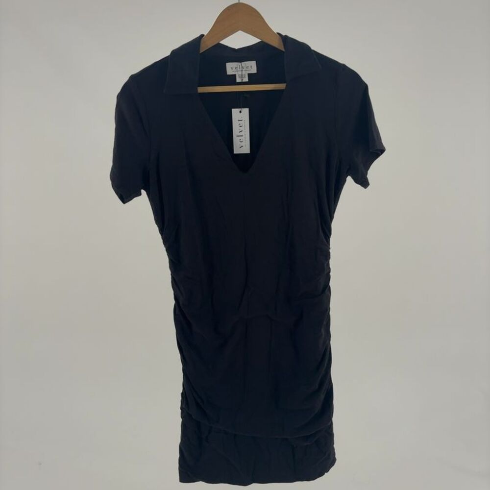 Velvet by Graham & Spencer Short Sleeve Mini T-Shirt Dress